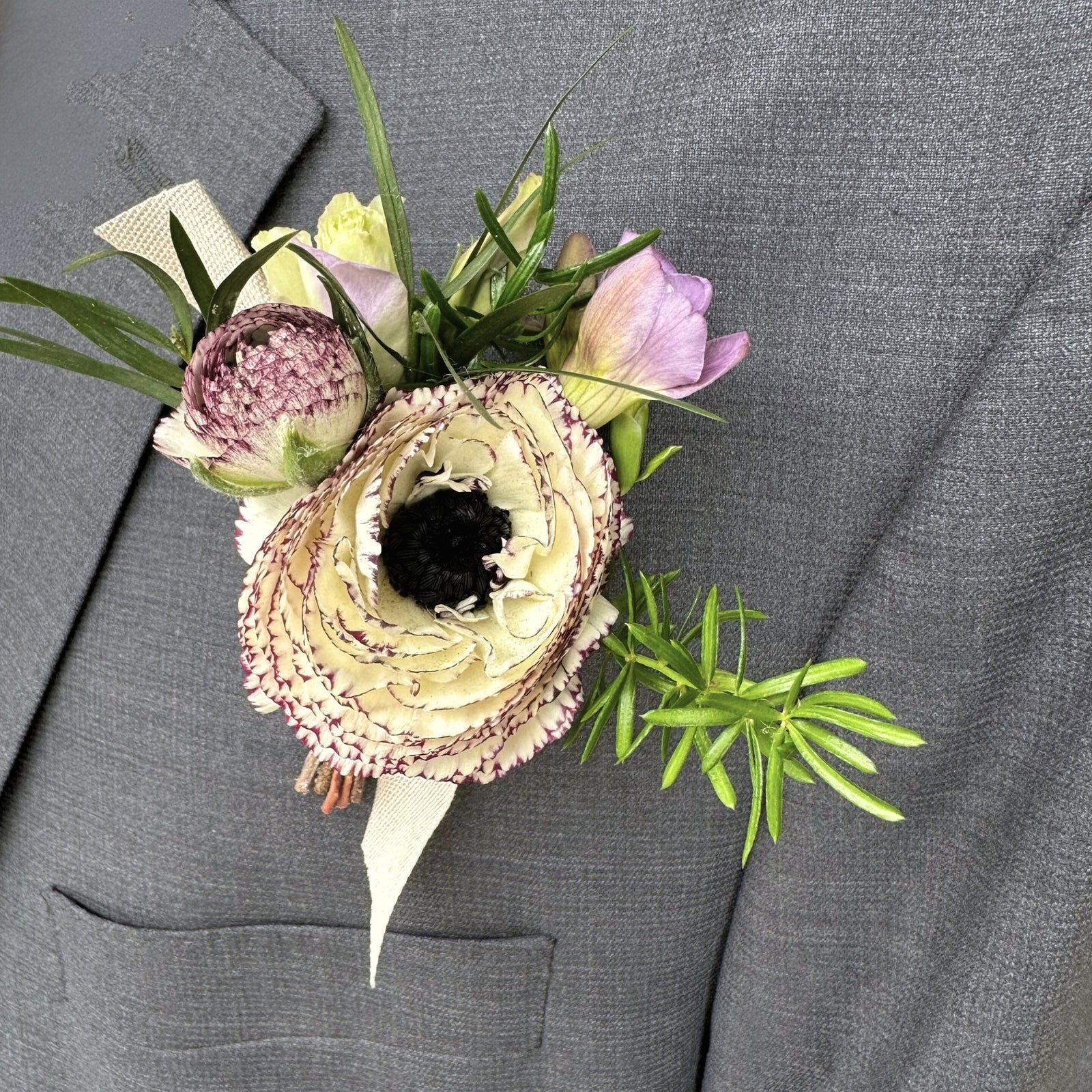 Lavender Boutonniere - Bloomfields