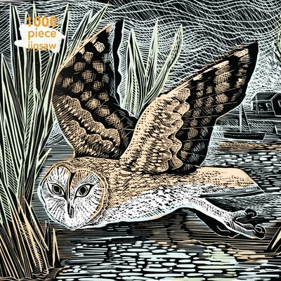 Marsh Owl - Angela Harding - Flame Tree Studios Jigsaw Puzzles - Bloomfields