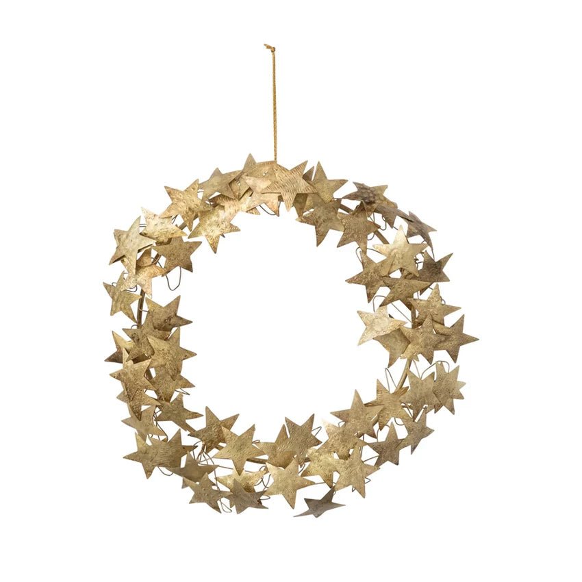 Metal Star Wreath - Bloomfields