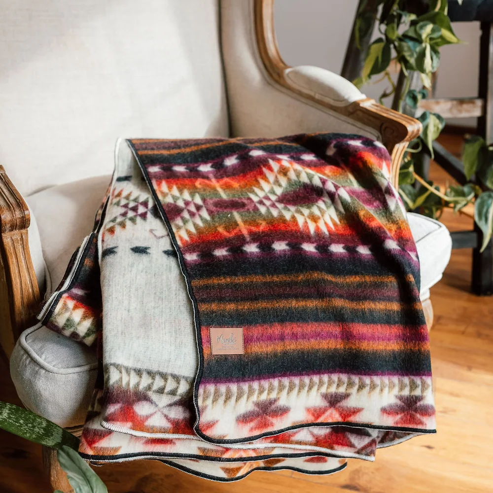 Midnight Lights Alpaca Blanket, Meraki Movement - Bloomfields