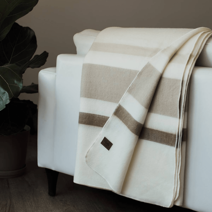 Modern Neutrals Alpaca Blanket, Meraki Movement - Bloomfields