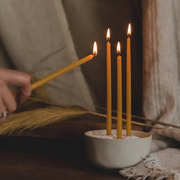 Monastery Beeswax Candles 1/4" - Bloomfields