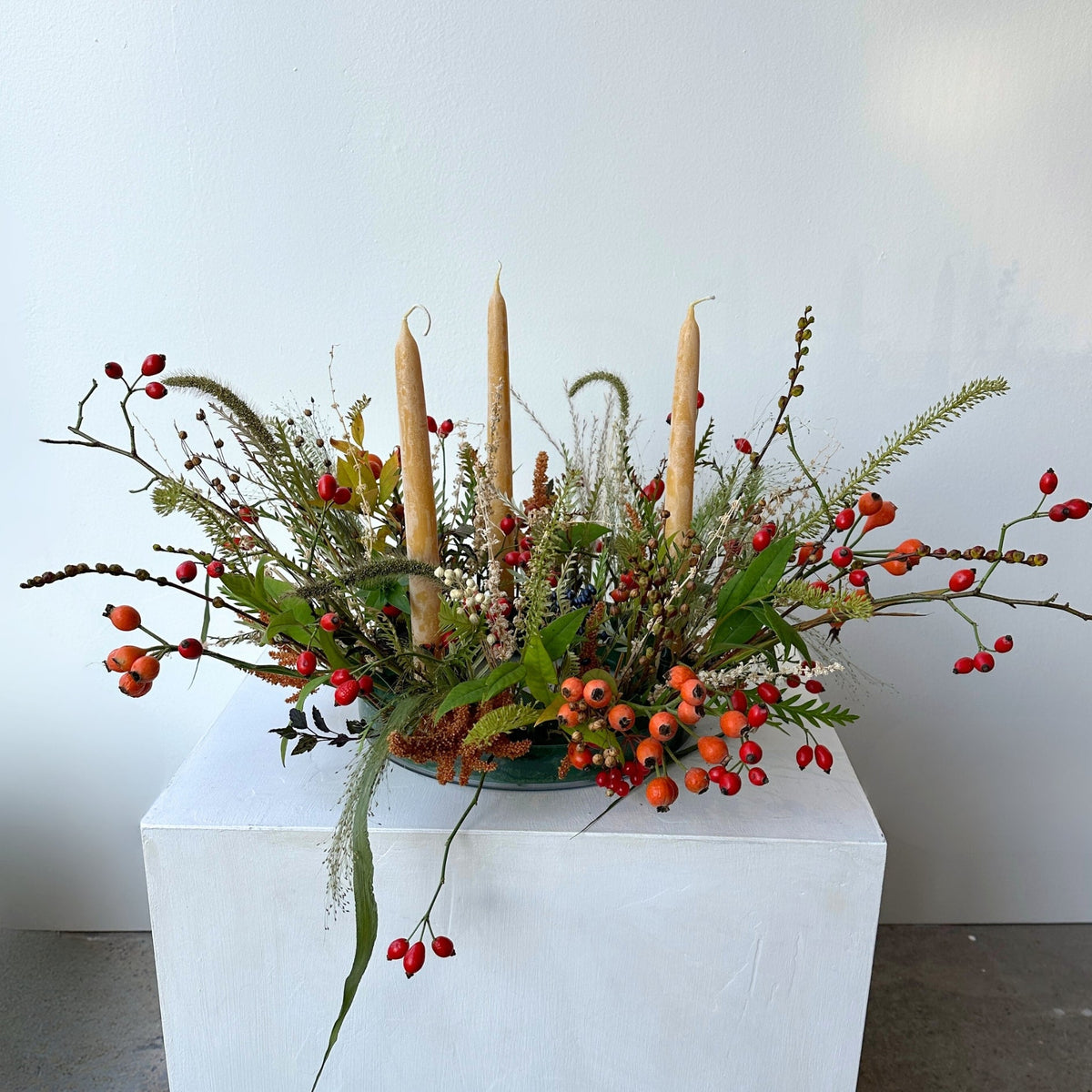 Natural Abundance Candle Ring - Bloomfields