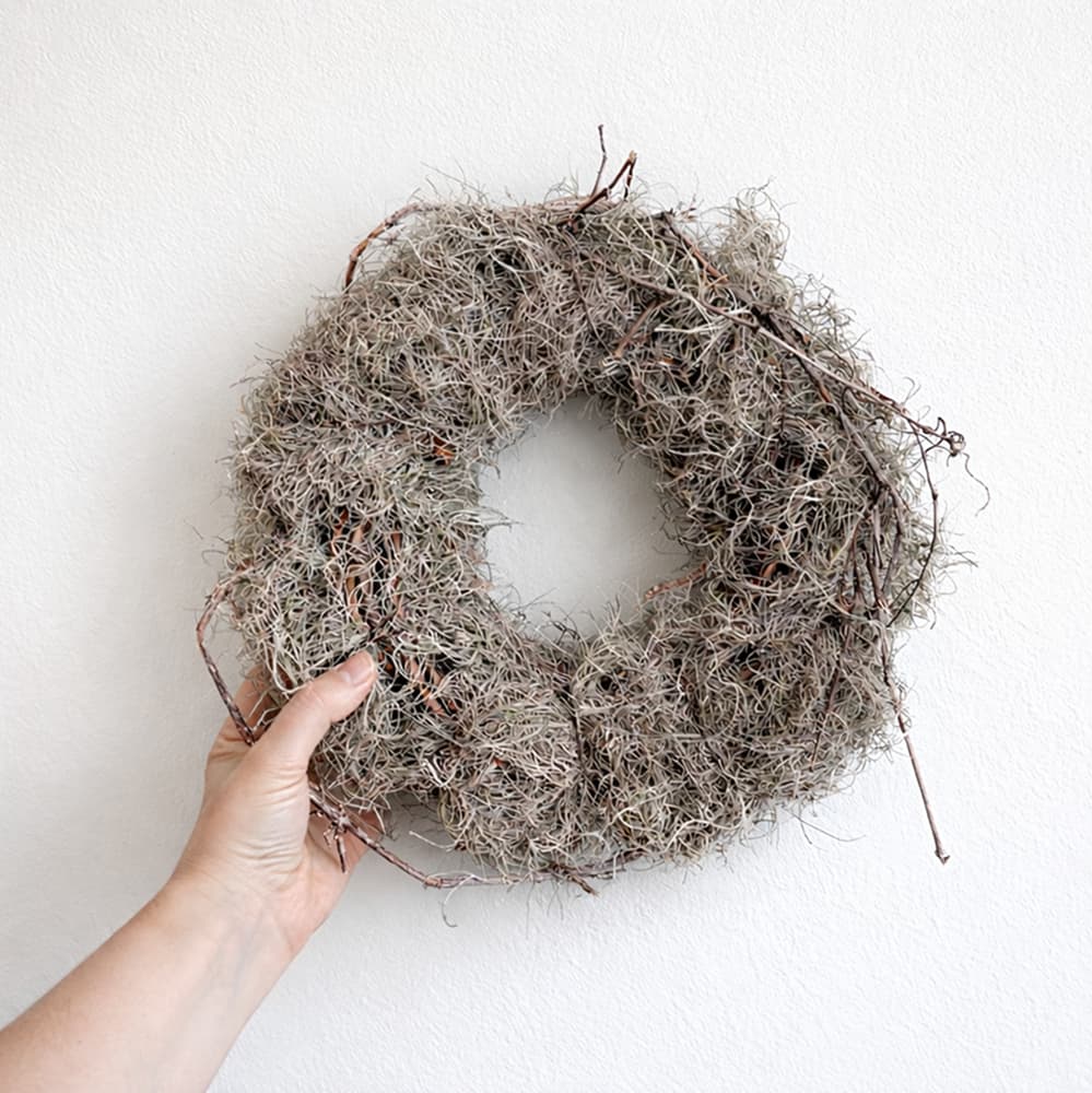 Natural Moss Nest Wreath - Bloomfields