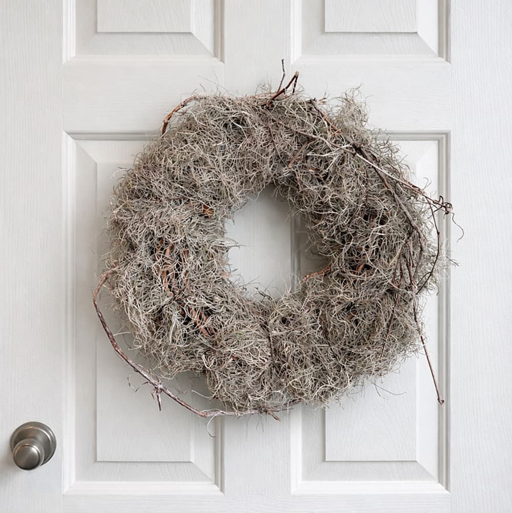 Natural Moss Nest Wreath - Bloomfields