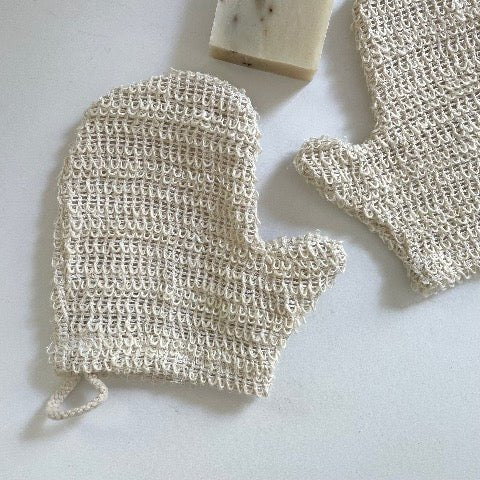 Natural Ramie Exfoliating Bath Glove - Bloomfields