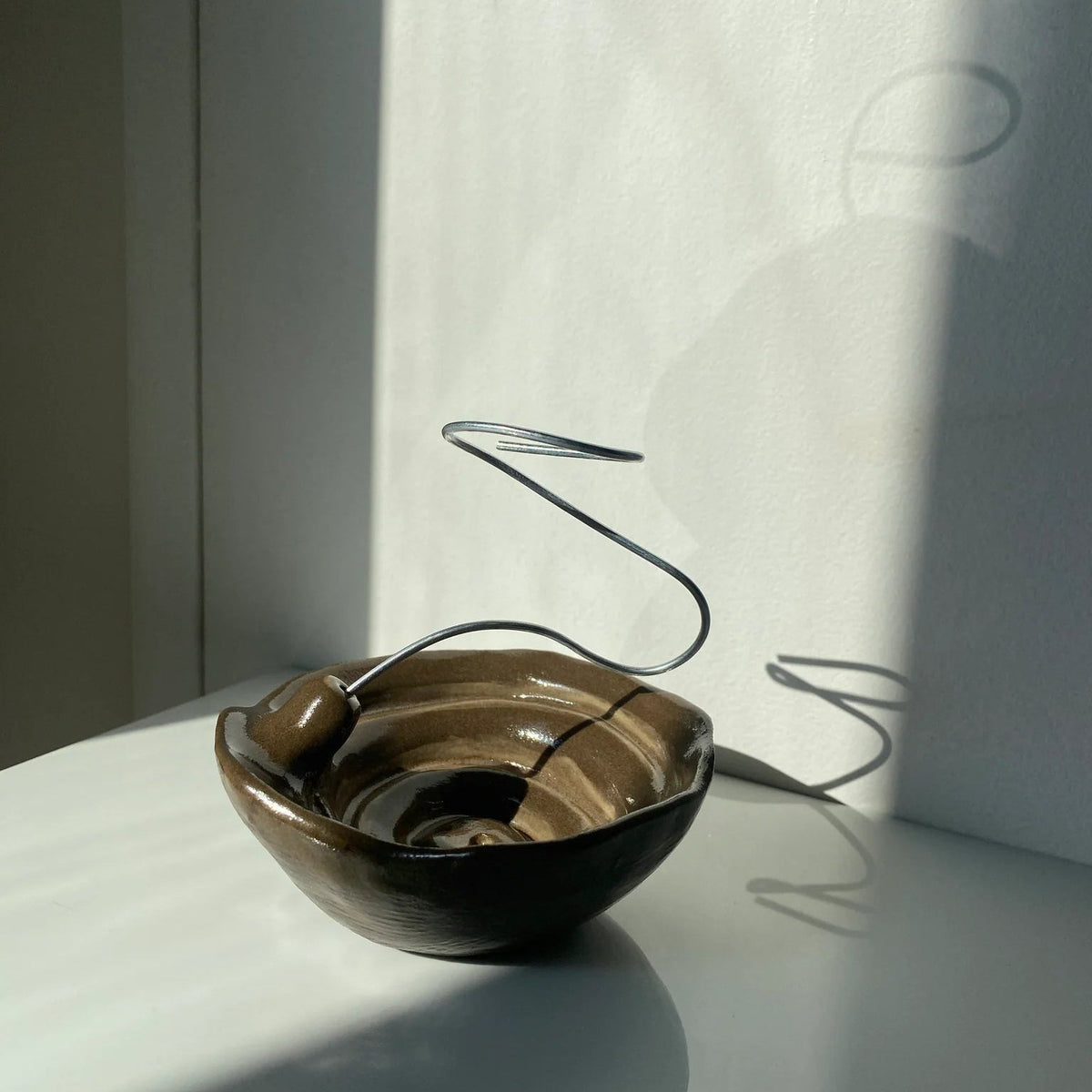 Oksana Berda Spiral Bowl Stem Holder Earth - Bloomfields