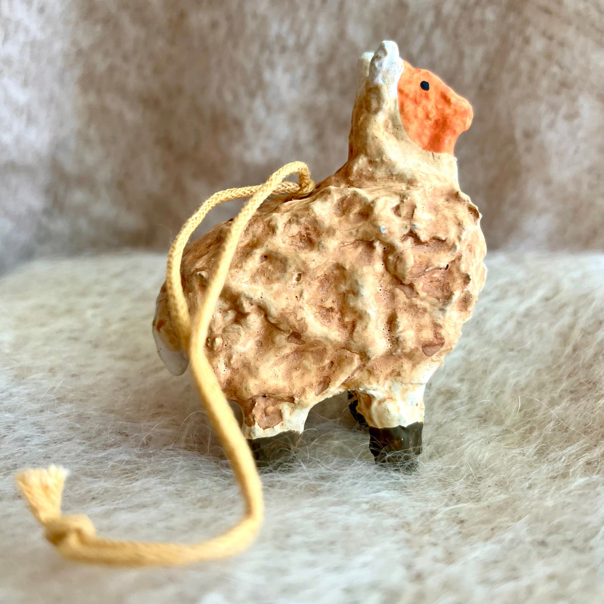 Paper Mache Winter Animal Ornaments - Bloomfields