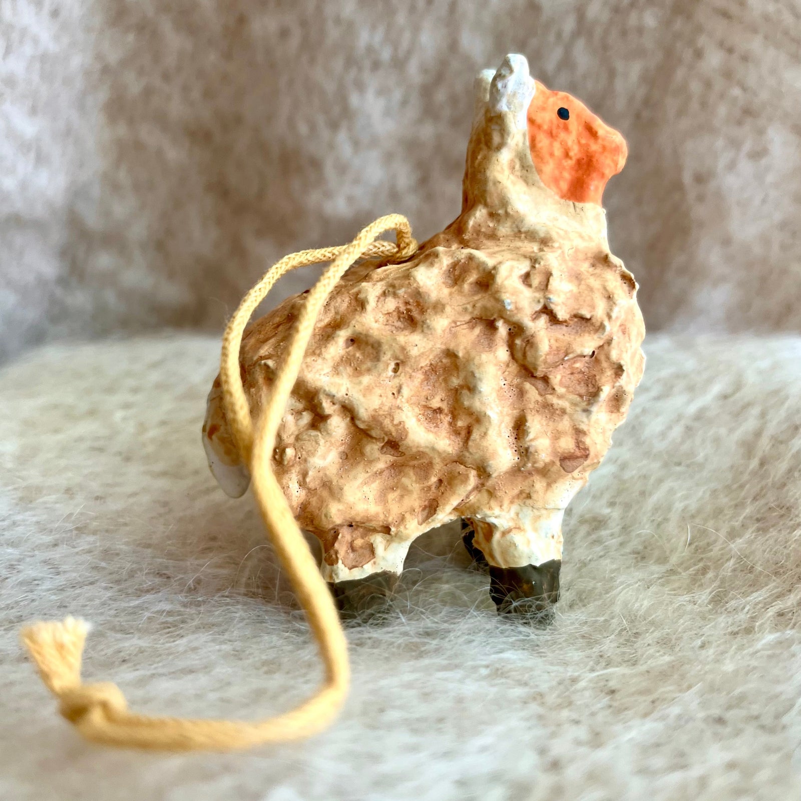 Paper Mache Winter Animal Ornaments - Bloomfields