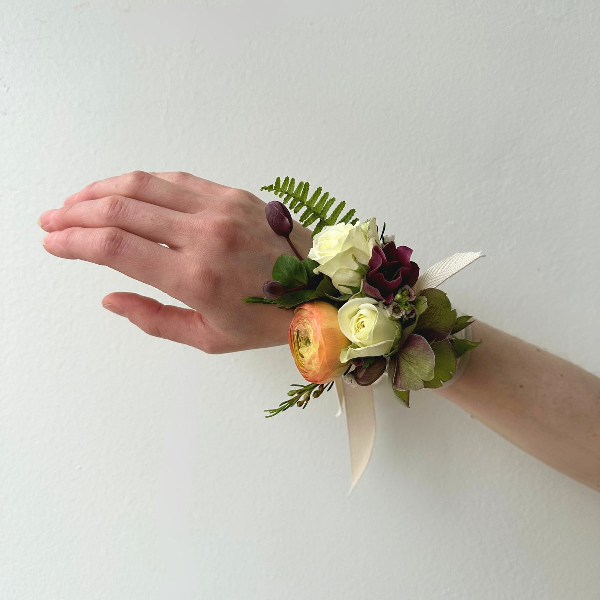 Peach Corsage - Bloomfields