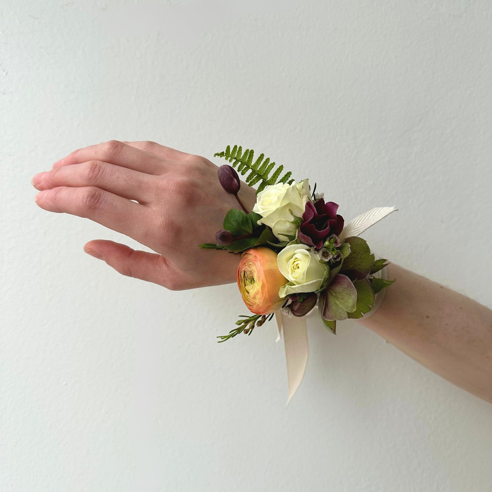 Peach Corsage - Bloomfields