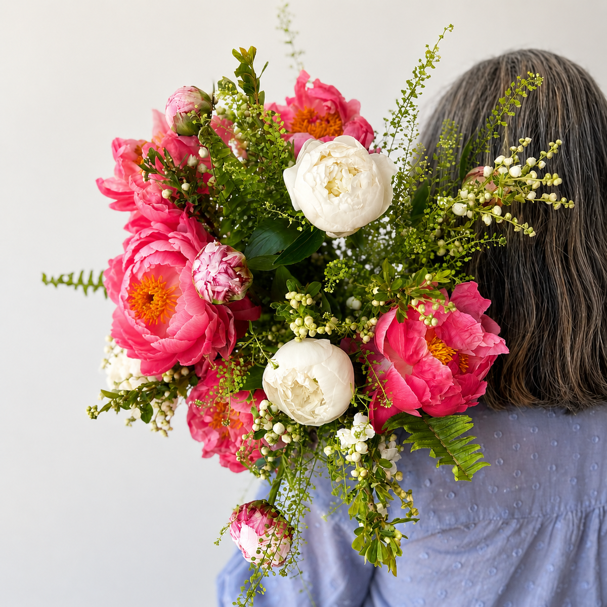 Peony Afterglow Prom Bouquet - Bloomfields