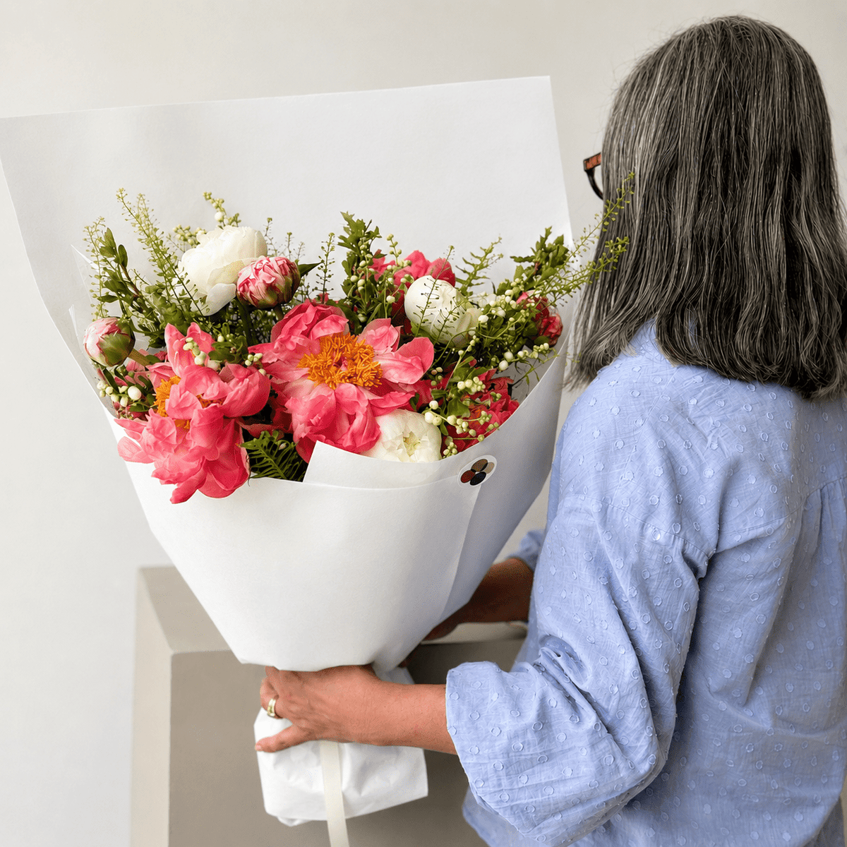 Peony Afterglow Prom Bouquet - Bloomfields