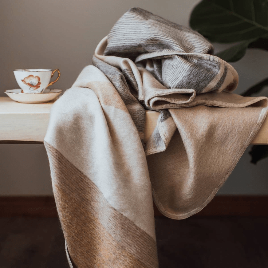Perfection Alpaca Throw Blanket, Meraki Movement - Bloomfields