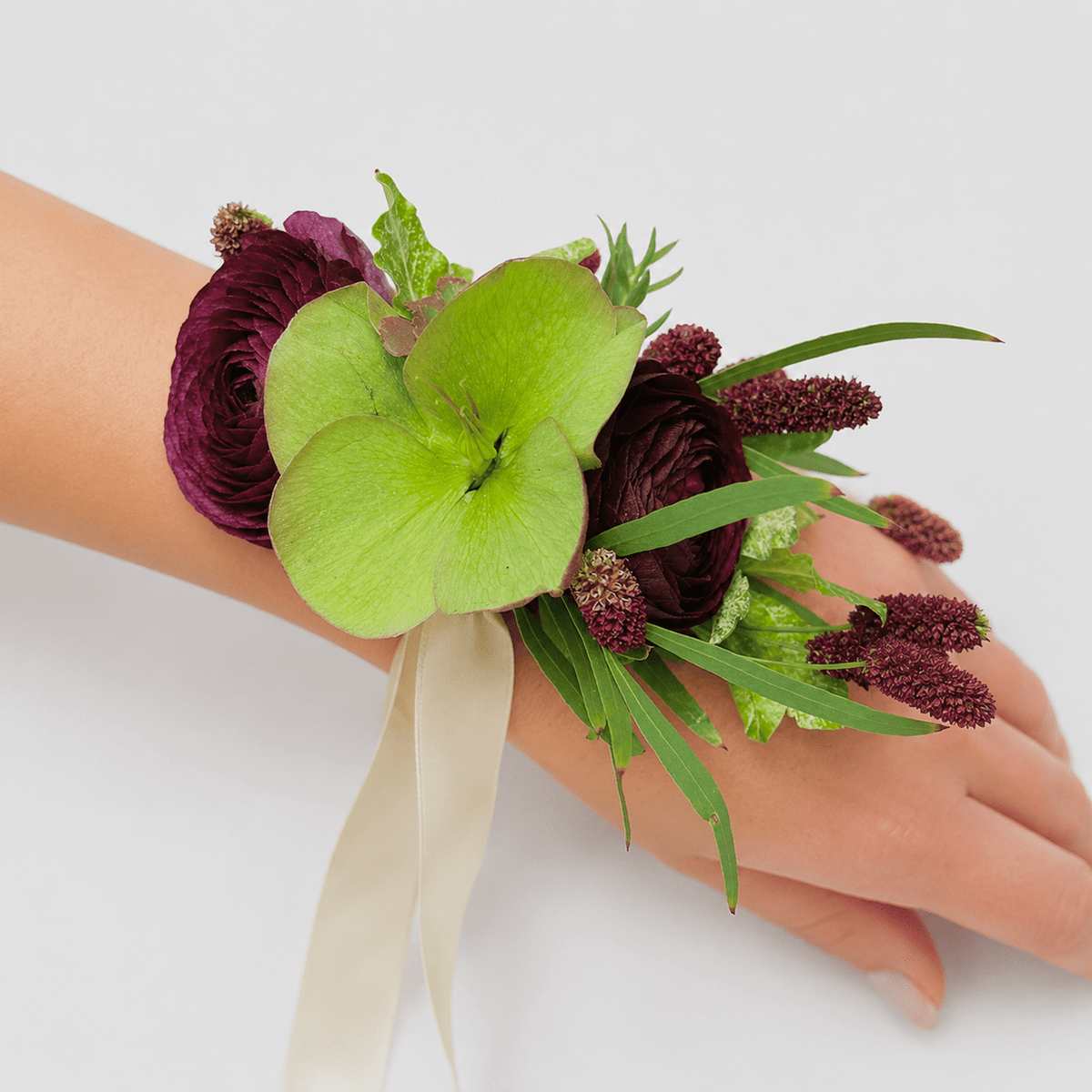 Plum Ranunculus Corsage - Bloomfields