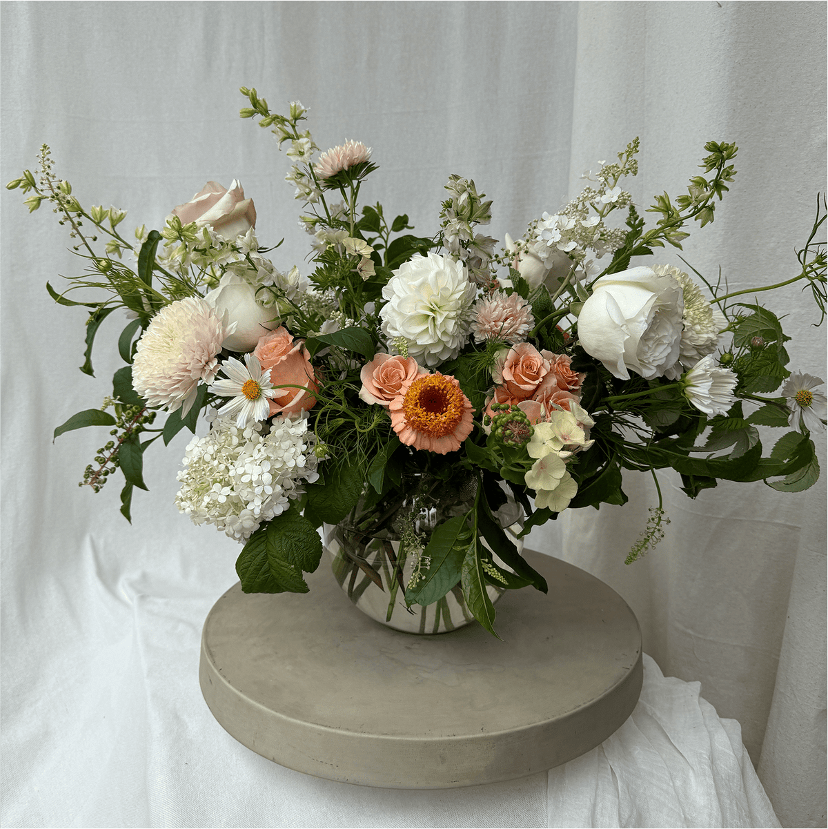 Poetic Blush Vase Arrangement - Bloomfields