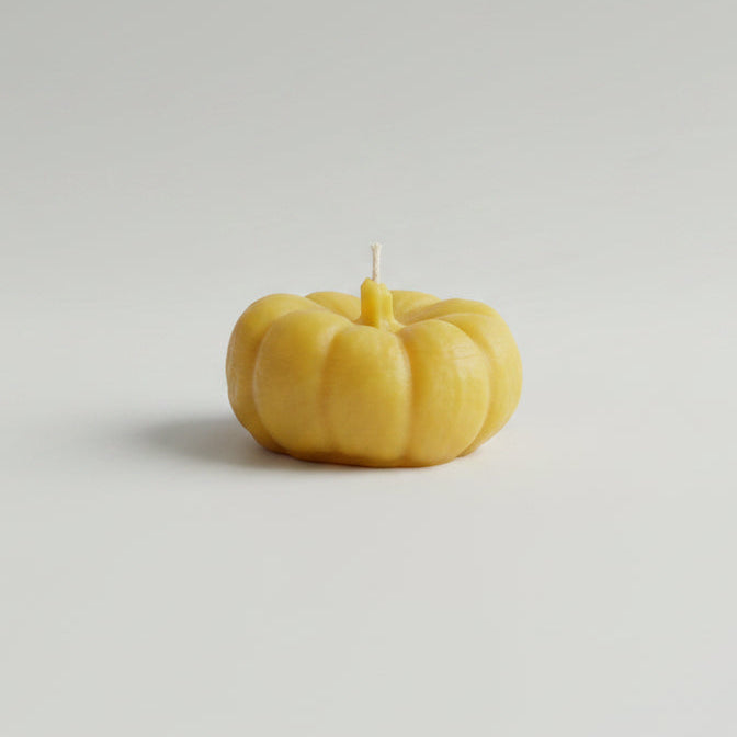 Pumpkin Beeswax Candle