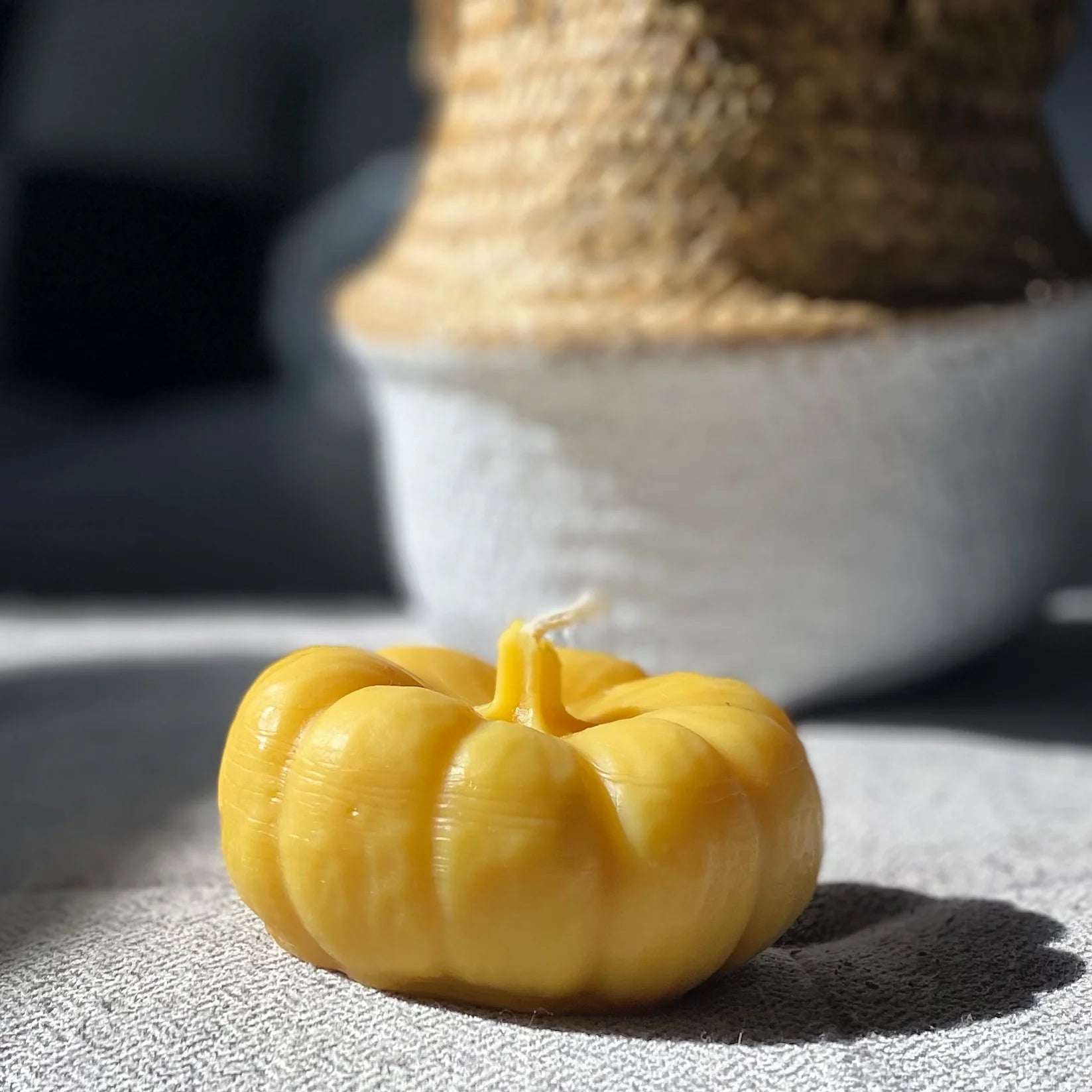 Pumpkin Beeswax Candle - Bloomfields