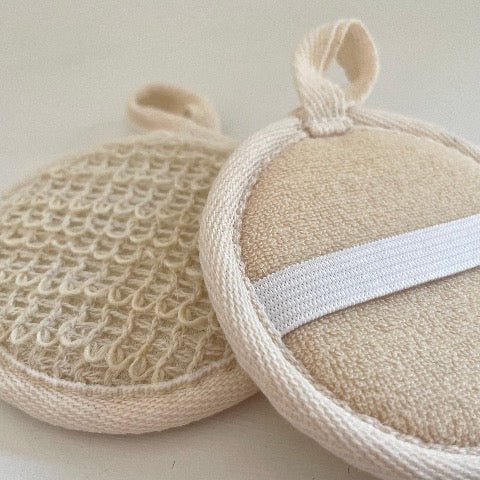 Ramie Terry Cloth Exfoliating Face Pad - Bloomfields