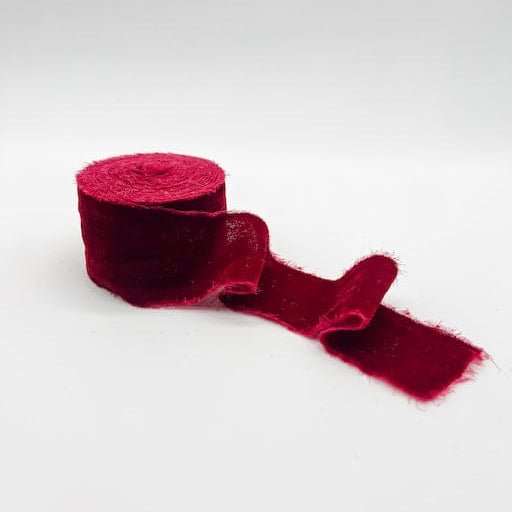 Raw Edge Velvet Ribbon - Bloomfields