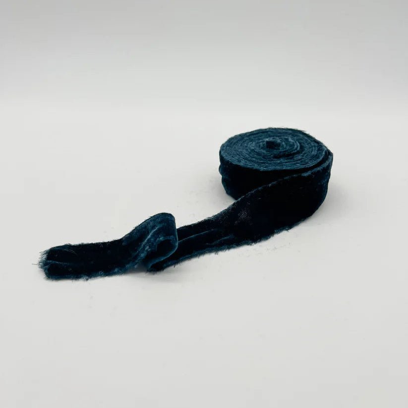 Raw Edge Velvet Ribbon - Bloomfields
