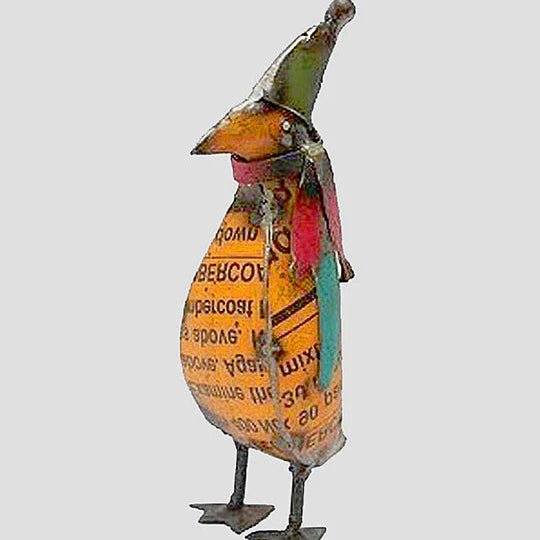 Reclaimed Metal Small Penguin - Bloomfields