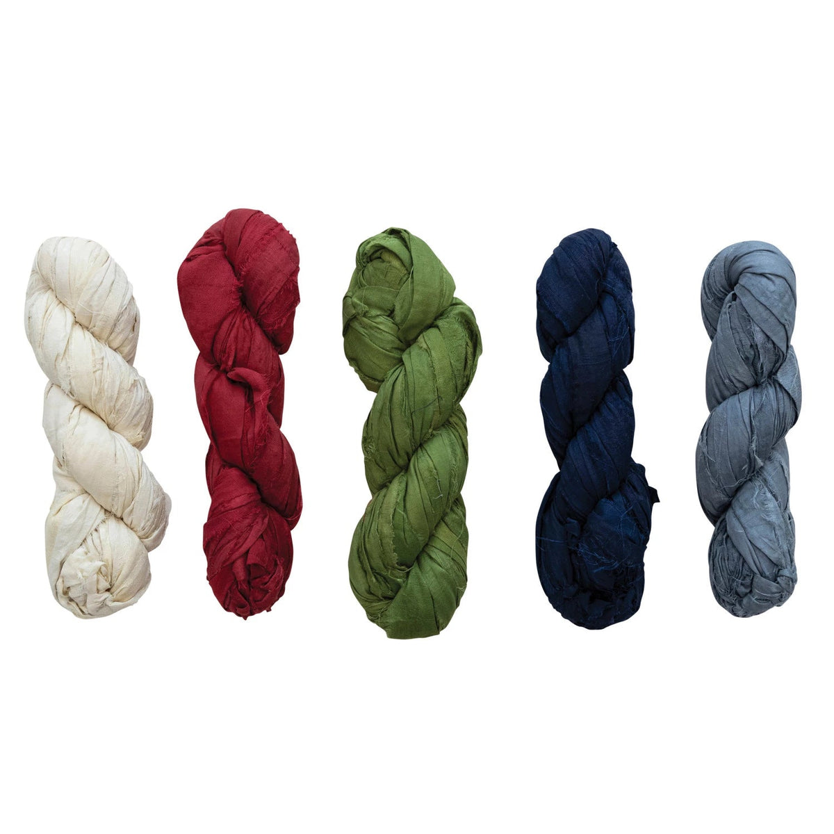 Recycled Torn Silk Ribbon - Bloomfields