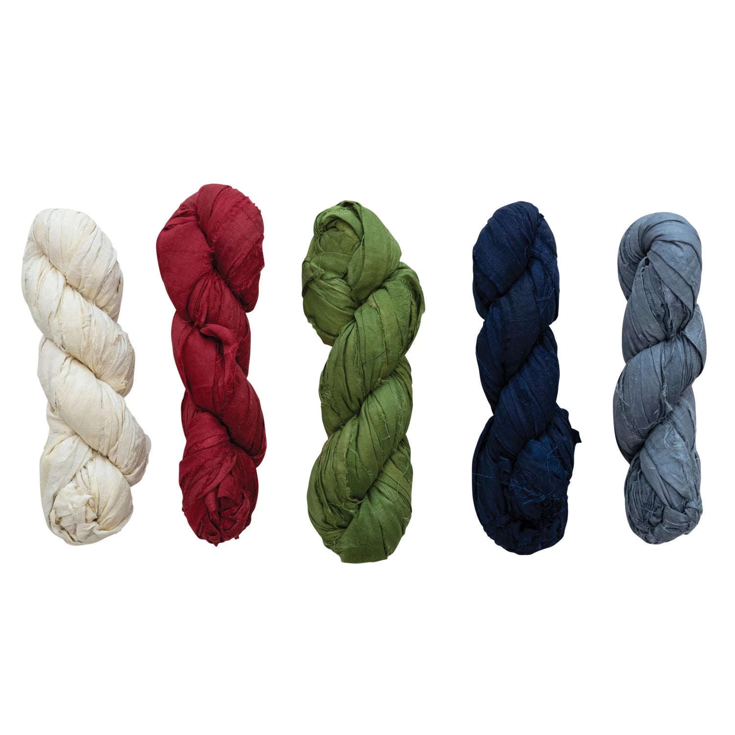 Recycled Torn Silk Ribbon - Bloomfields