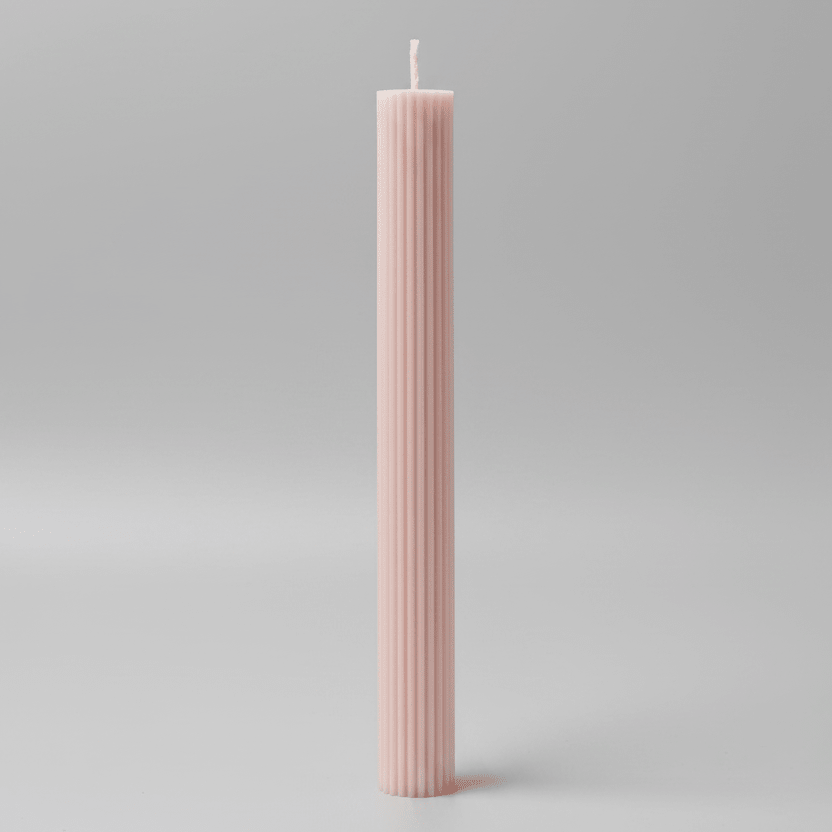 Rose Taper Candle, Zoet Studio - Bloomfields
