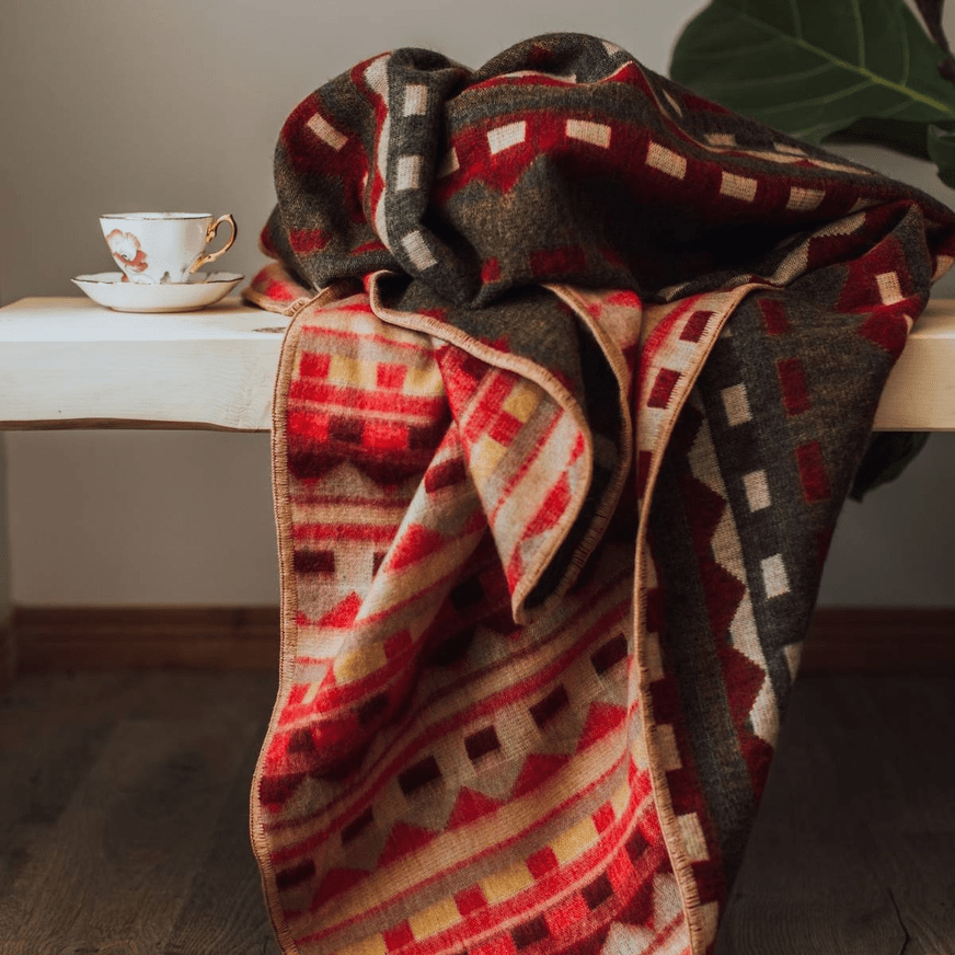 Sierra Softness Alpaca Throw Blanket, Meraki Movement - Bloomfields