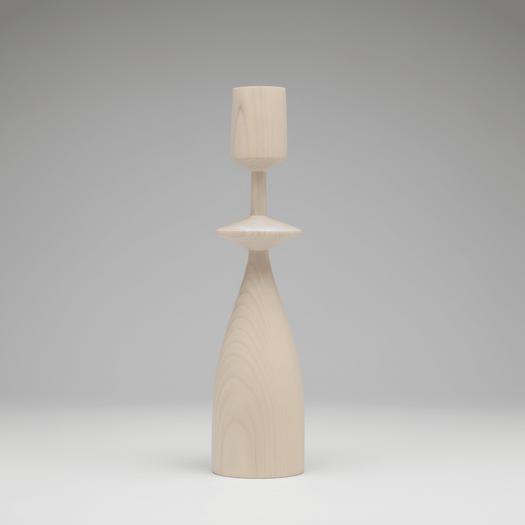 Soldier White Candle Holder, John Ward - Bloomfields
