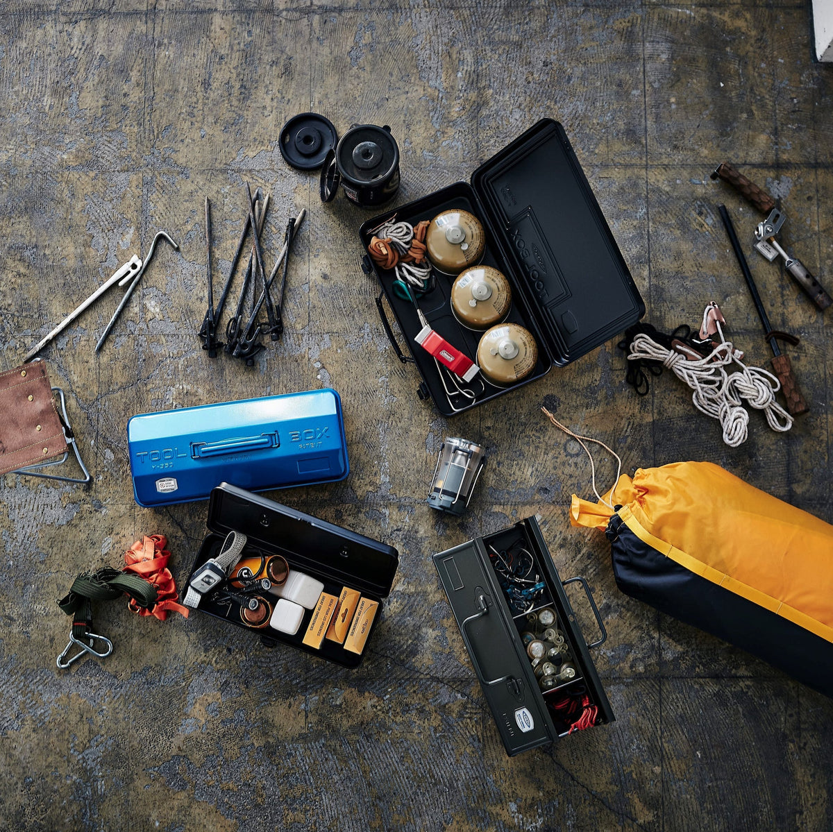 Toyo Cantilever Toolbox Green - Bloomfields