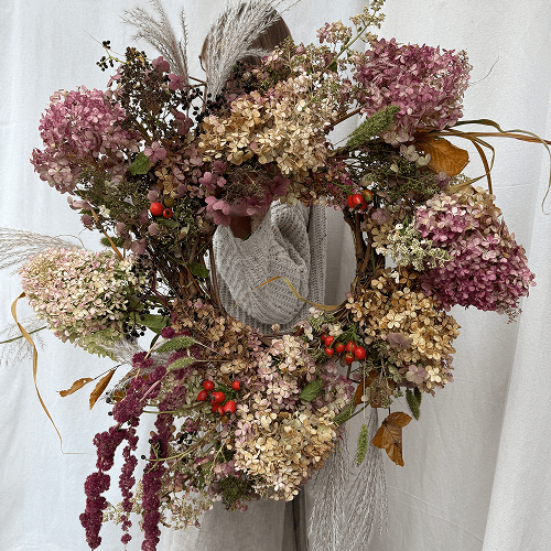 Velvet Harvest Wreath - Bloomfields