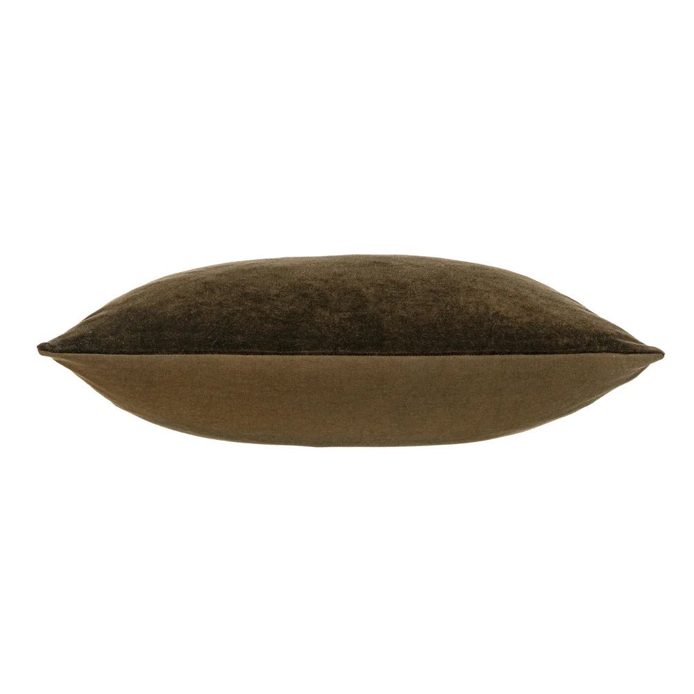Vera Velvet Pillow Midnight Green - Bloomfields