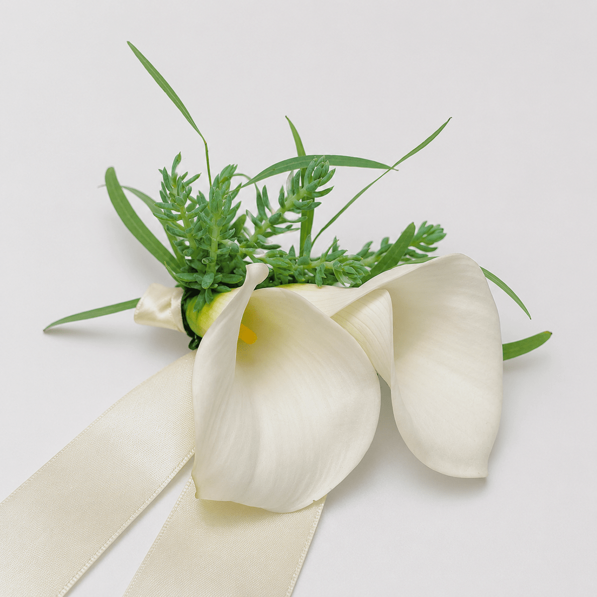 White Cala Corsage - Bloomfields