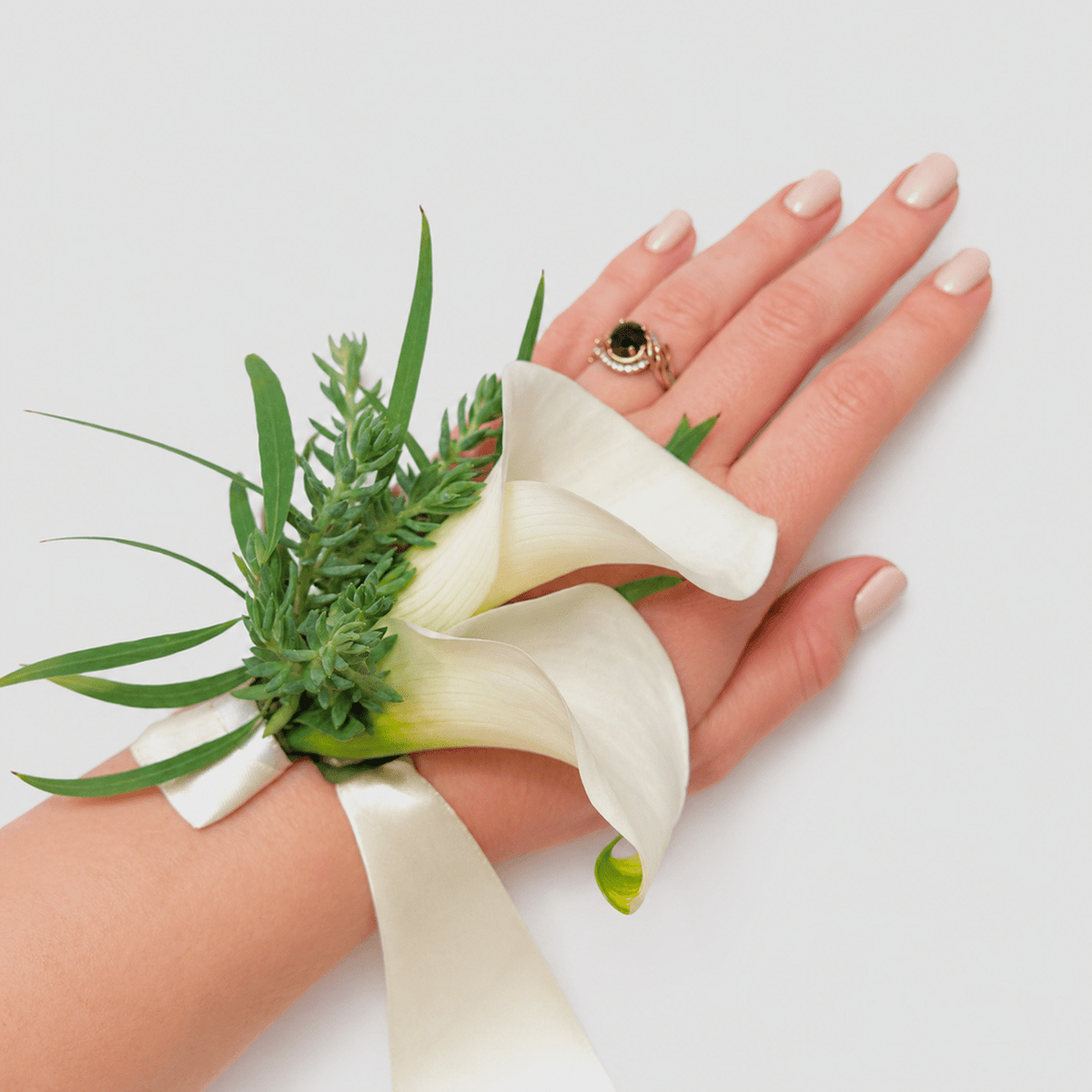 White Cala Corsage - Bloomfields