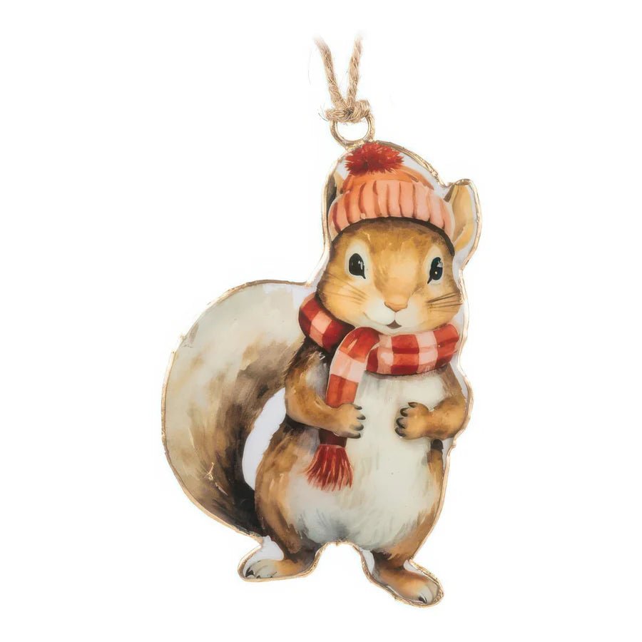 Winter Squirrel Ornament - Bloomfields