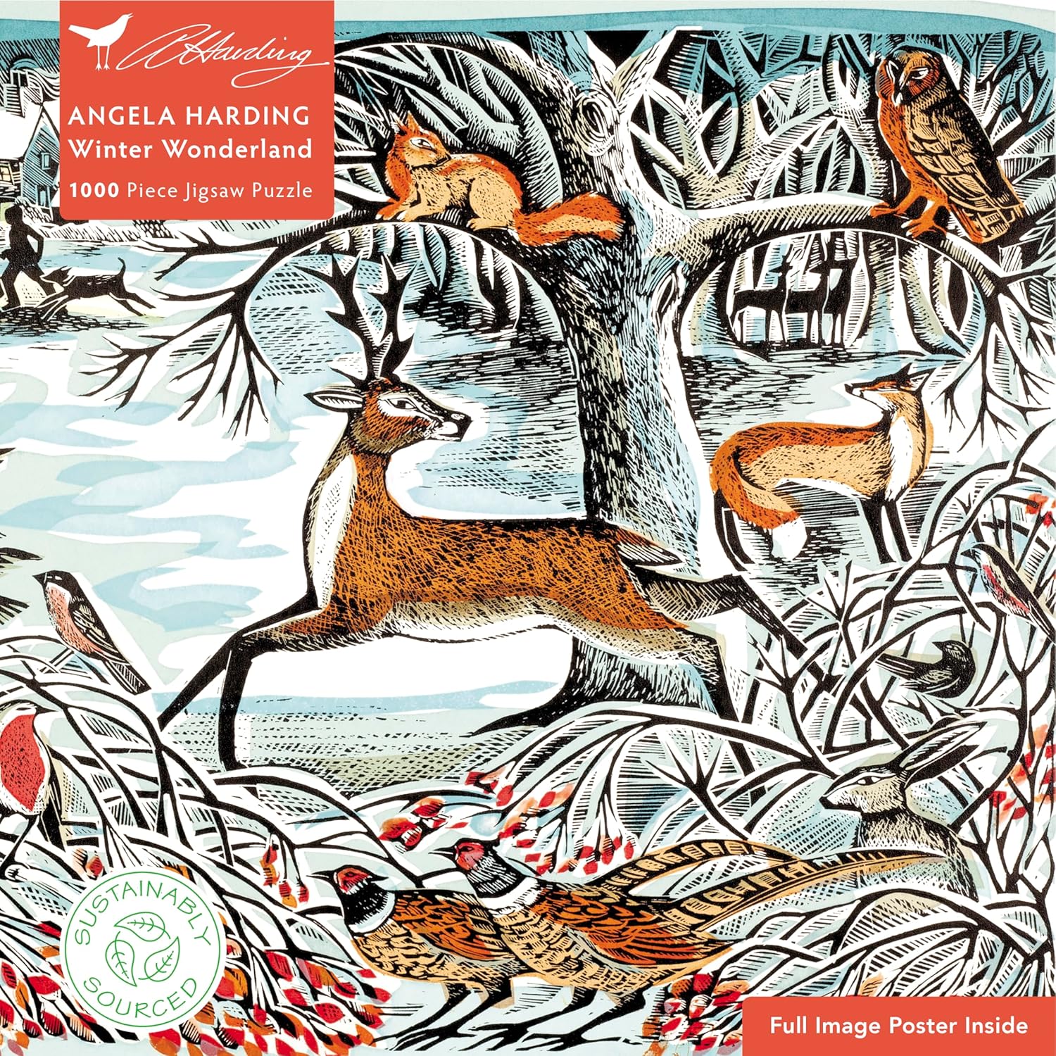 Winter Wonderland - Angela Harding - Flame Tree Studios Jigsaw Puzzles - Bloomfields