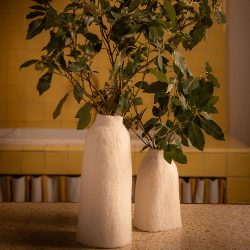 Wool Plain Vase Cover - Bloomfields