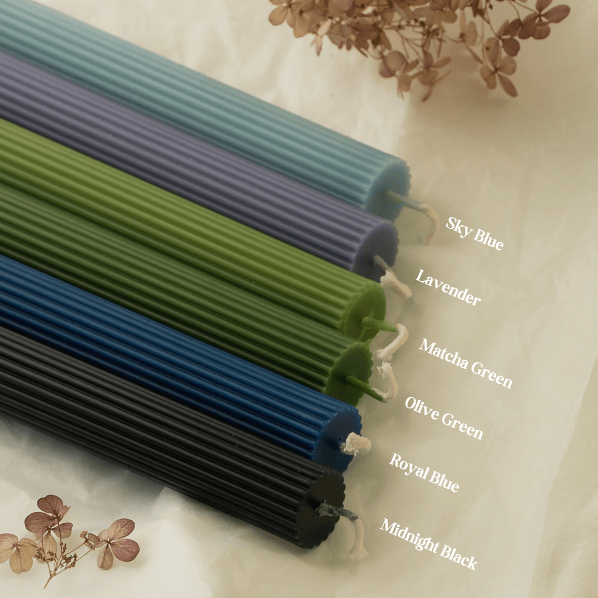 Zoet Studio Taper Candles - Bloomfields