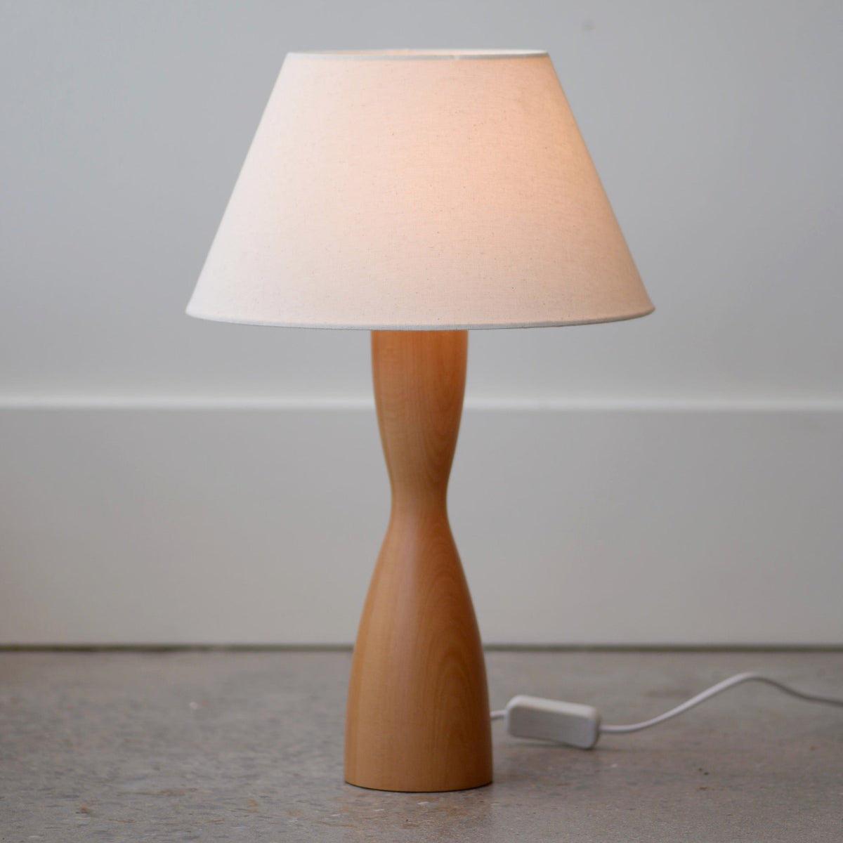 Beech Wooden Table Lamps - Bloomfields